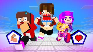 Download Lagu JJ and Rumi VS GIANT Sister Rush - Minecraft Animation JJ \u0026 Mikey MP3