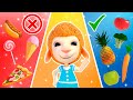 Dolly against Junk food | Cartoon for Kids | Dolly and Friends