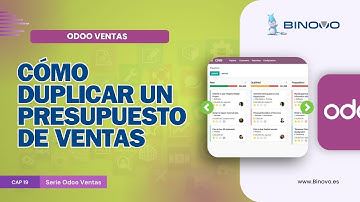ODOO Ventas | Tutorial 19 📌 Cómo duplicar un presupuesto