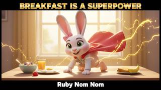 🍳 Breakfast is a Superpower! | Ruby Nom Nom | Morning Energy Song for Kids