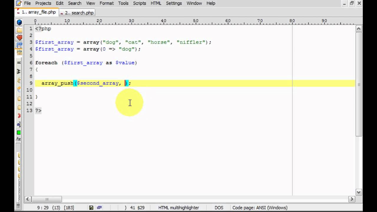 Array Push Key Value Pair Php