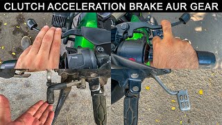 Bike Ke Clutch Acceleration Brake Aur Gear Combination Ka Tips