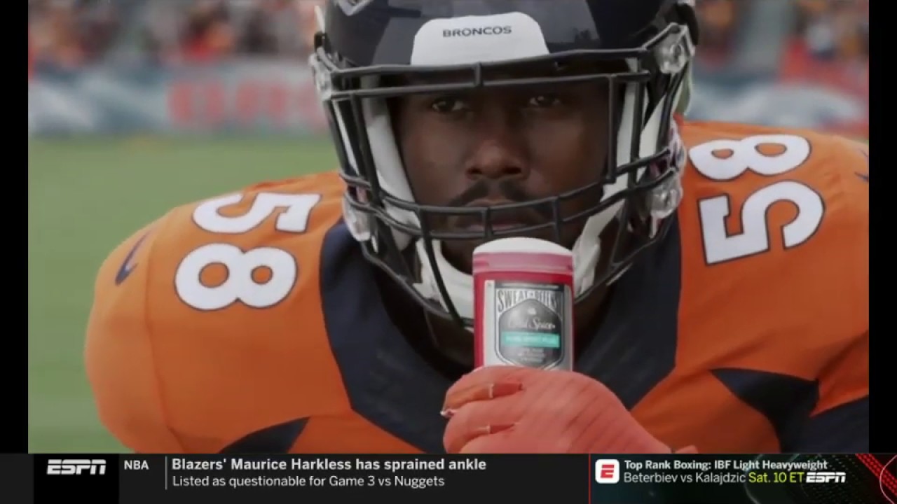 Von Miller Old Spice Commercial YouTube