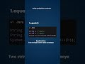 string manipulation methods -2 #java #javacodinginterview #shorts