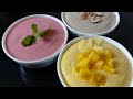 Homemade Fruit Yogurt Recipes Flavored Yogurt 3 Ways Strawberry Banana Mango Ep 77 