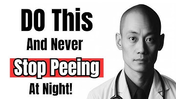 Over 65 This One Mistake Is Why You Wake Up to Pee at Night!  Senior Sleep & Bladder \ Health Tips