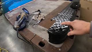 Custom Bumper Install On A Square Body S10