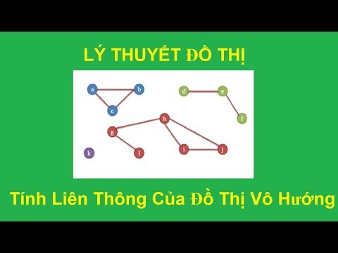 Video [Lý Thuyết Đồ Thị 10] - Kiểm Tra Tính Liên Thông Của... - youtube