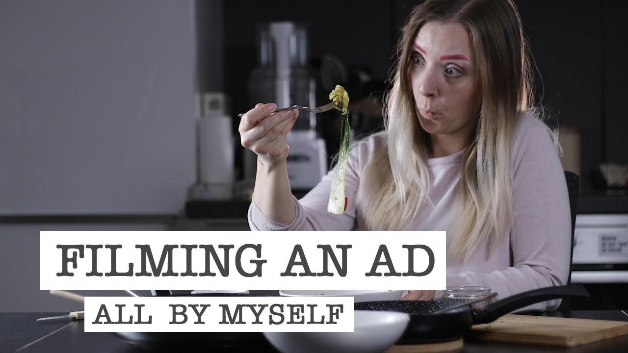 Behind the scenes: Filming a brand advert by yourself