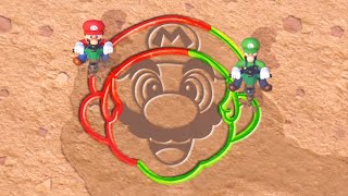 Мульт Mario Party Superstars Minigames Luigi Vs Mario Vs Donkey Kong Vs Peach Master Difficulty