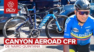 La Canyon Aeroad CFR de Nairo Quintana y del equipo Movistar