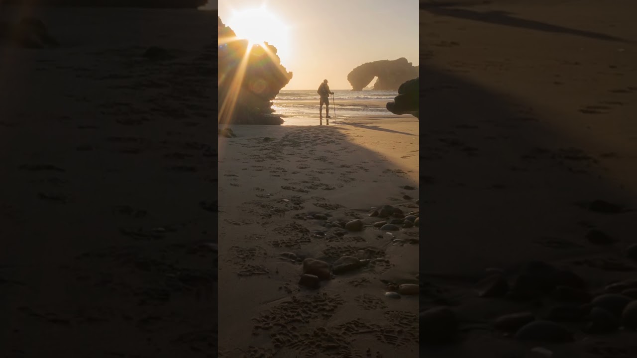 Asturias, Castro  Gaviotas cueva Secreta #asturias #paisajesextremos #amanecer #atardeceressunsets