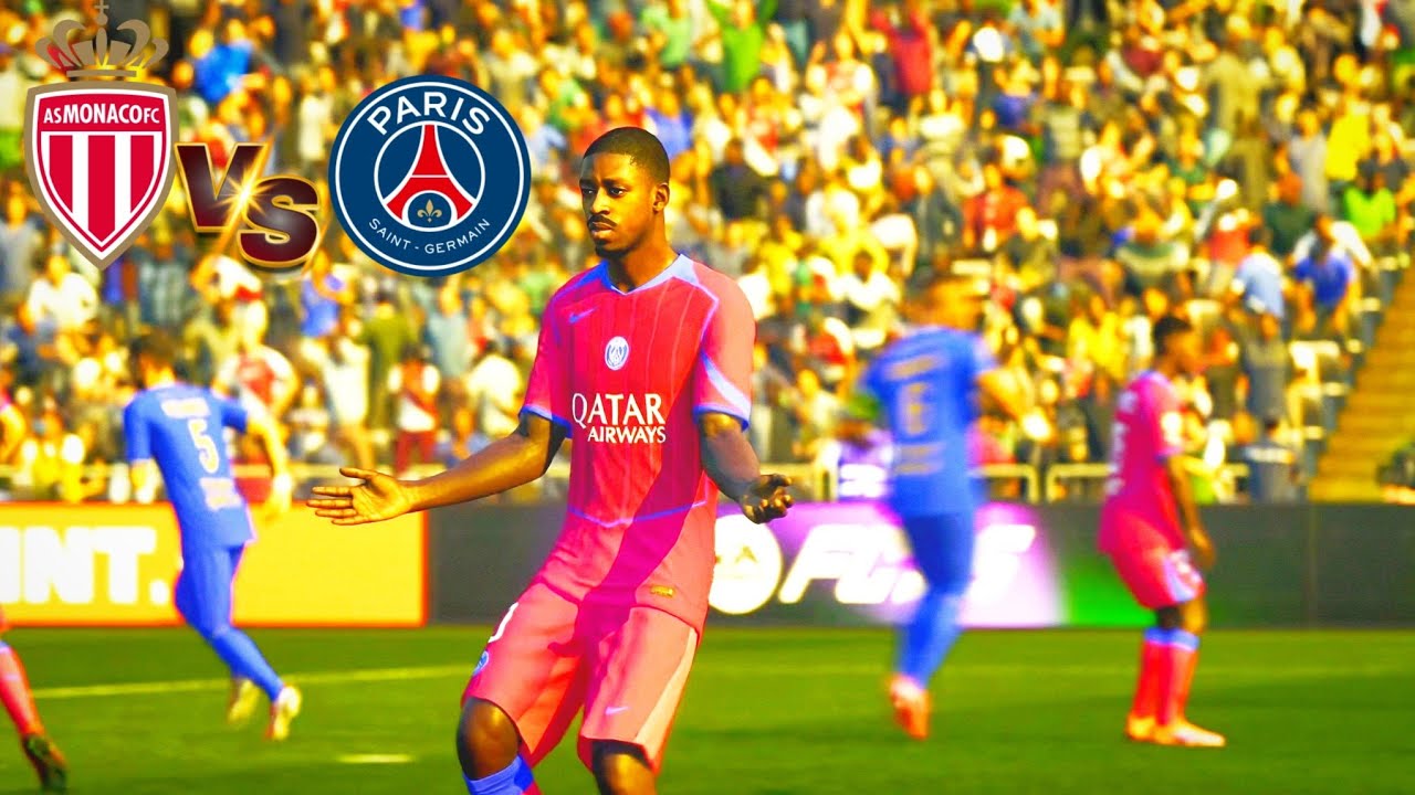 Ligue 1 - Paris-Saint-Germain vs AS Monaco | FC 26