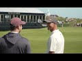 Adam Scott rakes bunkers, exclusive clubhouse access and Scottie’s final prep | Inside The Open