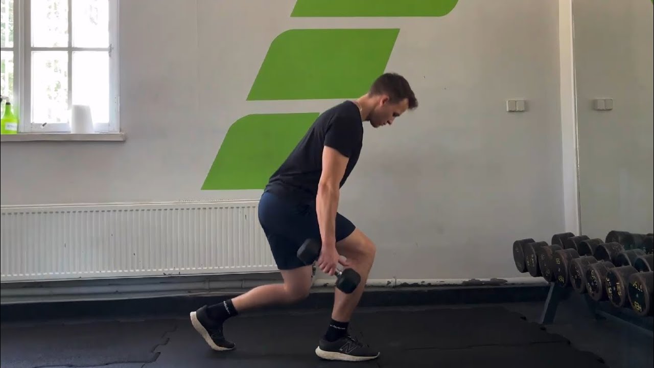 Dumbbell Split Squat - YouTube