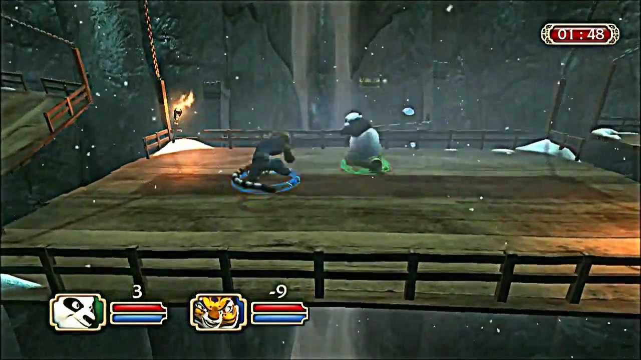 kung fu panda xbox 360 one or two players