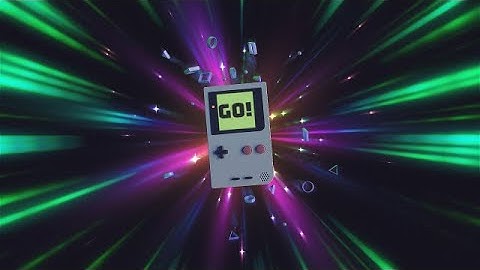 Handheld Game Logo Reveal After Effects Templates