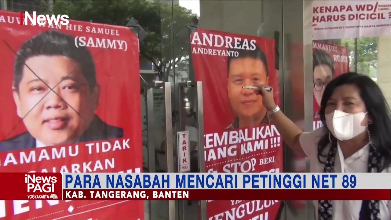 Korban Robot Trading Nekat Geruduk Kantor Net 89 di Tangerang 