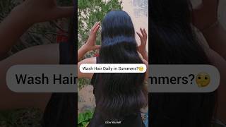 Wash Your Hair DAILY- IMPORTANT - Glow Yourself #shorts #viral #haircare #longhair