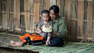 With Almost No Money, a Poor Single Mom Created This Surprise for Her Son
