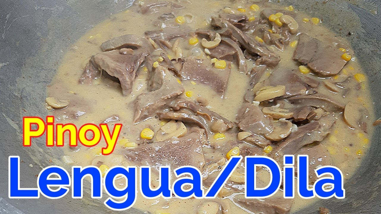 Pinoy Lengua Dila Filipino Ox Beef Tongue Stew Youtube