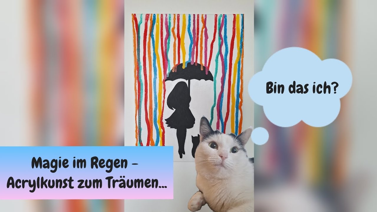Ein Hauch von Magie im Regen 🧚‍♀️🐱 + Anleitung