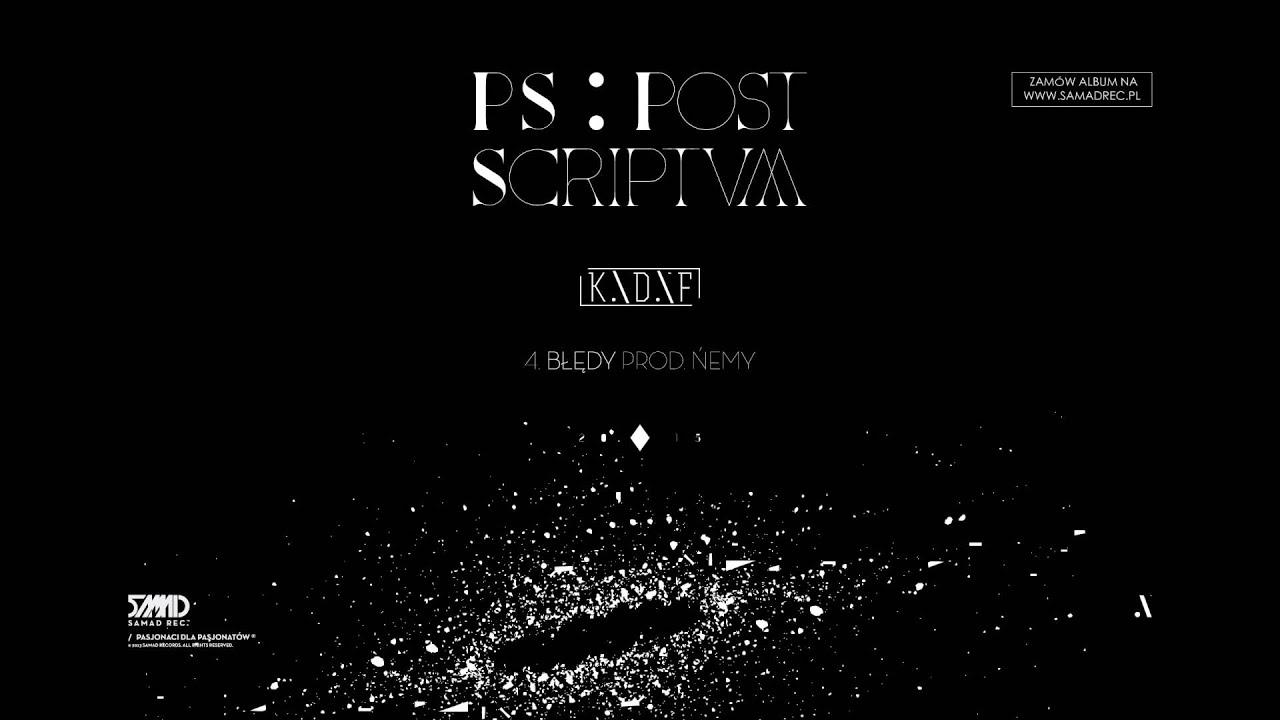 Kadaf - Błędy (prod. Ńemy)