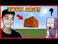 ATUN MENCOBA TIKTOK HACK VIRAL LAVA MELAYANG !! Feat @sapipurba Minecraft