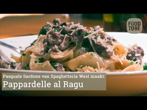 Video: Pappardelle Met Quick Venkel Ragu