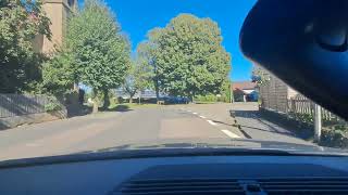Kurze Fahrt am 10.08.24 zwischen zwei kleinen Badeseen im Hohenlohekreis