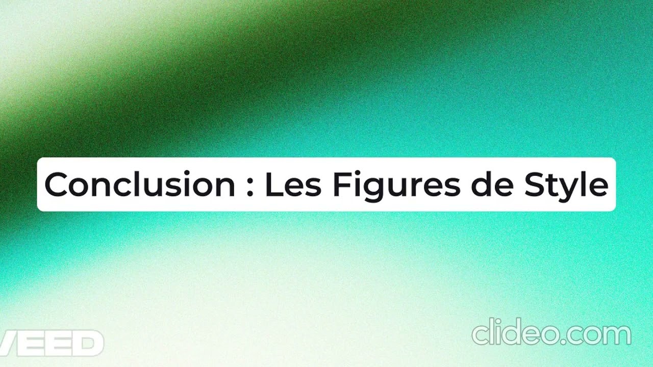 Francais2 : Les figures de style