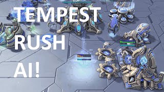 TEMPEST RUSH BOT! - SC2 AI - Zozo vs miniToss