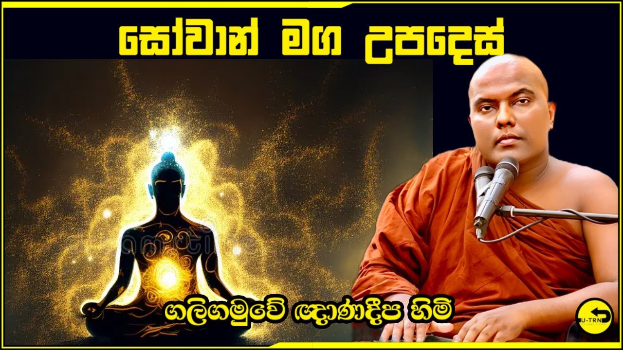 සෝවාන් වීමට මෙය අනුගමනය කල යුතුමයි-galigamuwe gnanadheepa thero - budu bana sinhala - බුදු බණ