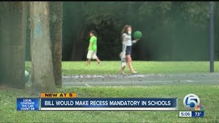 Bill would make recess mandatory in schools