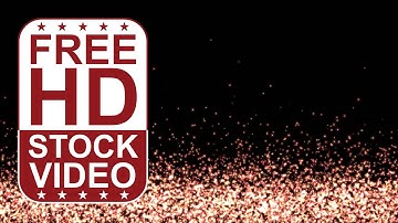 Free Stock Videos - abstract animated rising sparkles on black background 2D animation