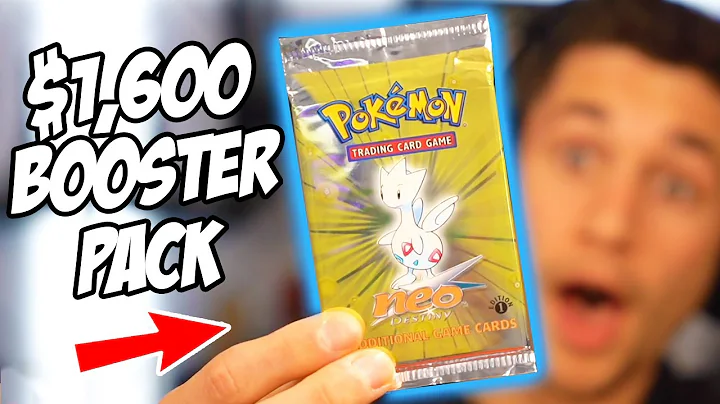 OPENING A $1600 POKEMON NEO DESTINY 1st EDITON VINTAGE BOOSTER PACK