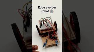 Edge avoider Robot 🤖#robotics #irsensor