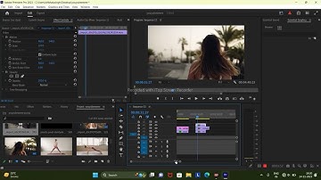 Using the track matte key in Adobe Premiere Pro #shortvideo #youtubechannel #premierepro #video