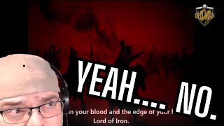 Sa'ra'am's words for Perturabo from Burialgoods - Livestream Boomer Moment Reaction