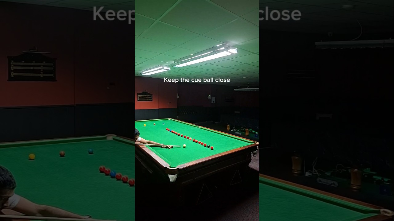 Image of video the Keep the Cue Ball Close | Snooker Tip 21
