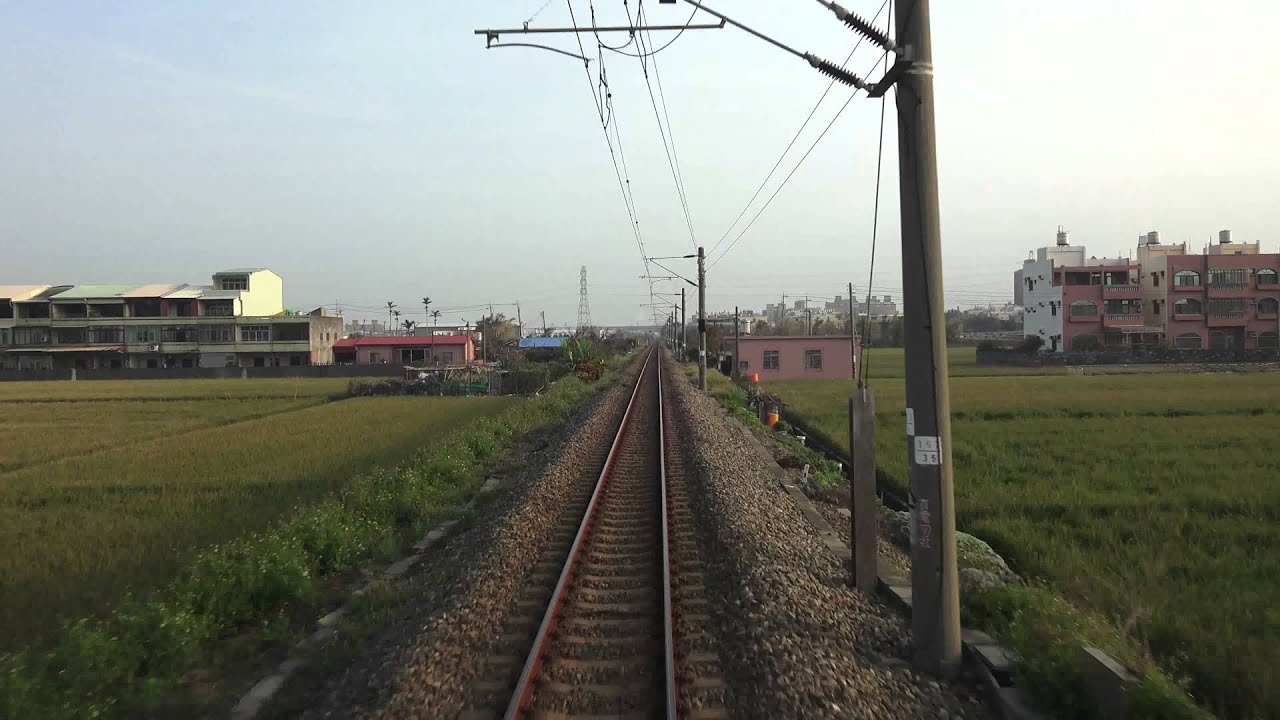 2015.10.7 台鐵 順行海線 278次 TEMU1000太魯閣號 彰化 - 花蓮  4K 路程景
