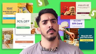 7 Tips to Boost Popup Form Conversions | klaviyo Email Marketing Tutorial signup-form