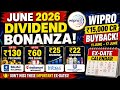 June 2026 Dividend Bonanza 🔥 | Infosys, HDFC Bank, Wipro, Trent, Cipla | Corporate Actions Next Week