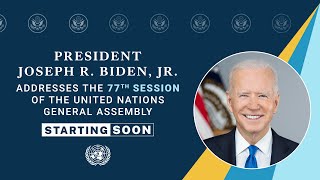 President Biden addresses the UN General Assembly - 10:35 AM