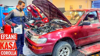 YADİGAR EFSANE TOYOTA COROLLA AĞIR BAKIM YAPTIK | ARABANIN HİKAYESİ | EKSPERTİZ YAPTIM | SANAYİ VLOG by Oğuzhan YILDIRIM 38,985 views 2 months ago 23 minutes