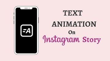 How To ANIMATED TEXTS ON INSTAGRAM STORY USING THE IG APP ONLY-Android| Moving Text Instagram Story
