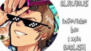 INFOVIDEO BIO ELRUBIUS in 1 minute Update