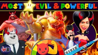 Is Bowser The Most Evil AND Powerful Illumination Villain? (Good to Evil AND Weak to Powerful) 😈 💪