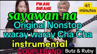 Best Nonstop CHACHA- waray-waray guitar instrumental cover by Butz & Ruby Agudo (coupleband)