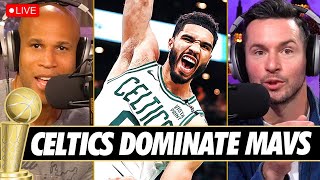 Celtics Go Up 1-0 on the Mavs in the NBA Finals! | Live Reaction | JJ Redick \& Richard Jefferson